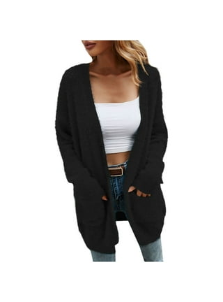 Long Fuzzy Cardigan