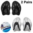 thumbnail image 1 of 2 Paires de Pagaies de Natation à Main, Pagaies d'Entraînement Ajustables pour Plongée, 1 of 5