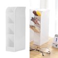 thumbnail image 3 of Makeup Makeup Brush Holder 4 Slots Exquisite Cosmetic Brush Organizer for Desk Storage Solution, 3 of 7