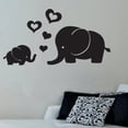 thumbnail image 1 of justharion Removable Mirror Wall Sticker Waterproof Decal for Home Living Room Bedroom Decoration, Black, 1 of 6