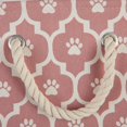 thumbnail image 4 of Design Imports CAMZ12530 Bac Rond en Polyester pour Animaux, Rose - Petit, 4 of 5