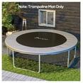 thumbnail image 3 of Soozier Trampoline Replacement Mat, Fits 12' Trampoline with 72 V- & 5.5" , Trampoline Mat with 8 Rows of Stitching & Spring Pull Tool (Spring & Frame not Included), Orange, 3 of 9