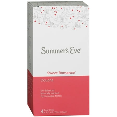Summer's Eve Douche Sweet Romance 4 Each (Pack of (Best Way To Douche)