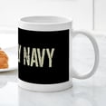 thumbnail image 3 of CafePress - Black Flag: Fly Navy Mug - 11 oz Ceramic Mug - Novelty Coffee Tea Cup, 3 of 4