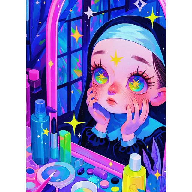 5D DIY Kit para Niña Del Arte Artesanal 40x55cm