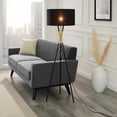 thumbnail image 2 of Floor Lamp Light, Black, Metal, Modern Contemporary, Mid Century Living Kitchen Cafe Bistro Restaurant Hospitality, 2 of 10