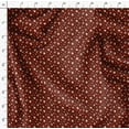 thumbnail image 4 of Soimoi Tissu Georgette Poly Rouge Feuilles & Roses Imprimé Floral 1 Yard 42 Pouces de Large, 4 of 5