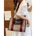 thumbnail image 5 of PIKADINGNIS Women Chic Canvas Shoulder Bag Satchel Hobo Crossbody Bag Tote Purse Large Small, 5 of 6