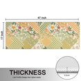 thumbnail image 5 of Kitchen Rugs Sets Of 2,Pioneer Flower Floral Print Pattern Anti Fatigue Kitchen Mat Rugs Non Slip Washable,Decorative Kitchen Floor Mats for Kitchen,Sink,Laundry,17"X47", 5 of 5