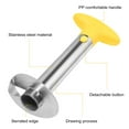 thumbnail image 3 of TNOBHG Electric Pineapple Peeling Machine Stainless Steel Pineapple Peeler Corer Slicer Cutter Effortless Fruit Peeling with Anti-corrosion Blades Kitchen, 3 of 8