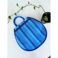 thumbnail image 5 of Circular Mexican Plastic Bag, Tote, Purse 14x13 in | Market Mercado Gift Bag | Reusable Plastic Bag, 5 of 15