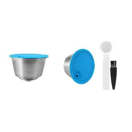 

Refillable Coffee Capsule Stainless Coffee Capsule Filter Cup Reusable Coffee Capsule for Dolce Gusto Fragrant Coffee