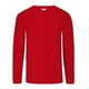 thumbnail image 1 of Playera Cuello Redondo Manga Larga para Caballero, Color Rojo, Talla Doble Extra Grande, 100% Poliéster. Yazbek C1304, 1 of 3