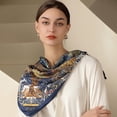 thumbnail image 3 of Pañuelo y chal cuadrado ligero - diadema de mujer, 3 of 5