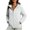White, variant on lcziwo Womens Jackets Casual Lightweight Golf Long Sleeve Raincoat Holiday Outdoor Solid Color Coats with Pocket White XL