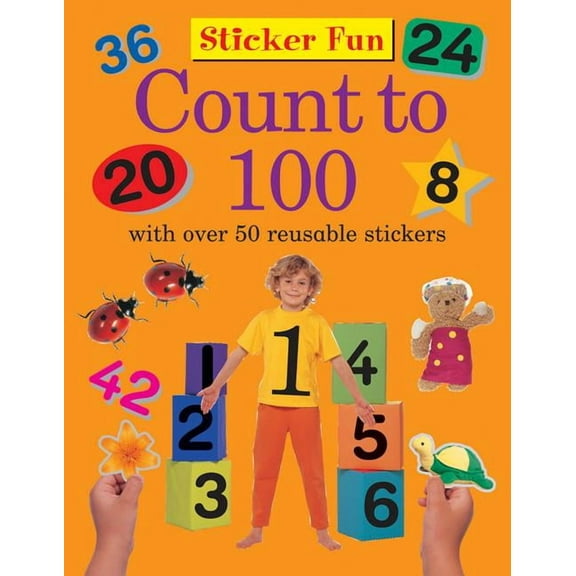 Sticker Fun - Count to 100 Press Armadillo (Paperback)