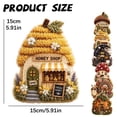 thumbnail image 3 of HomelyJoy Whimsical Village Fabric Poke Art Kit 3D No Sew Cottage DIY Craft Set Poke in Art Crafts for Adults Beginners Home Decor Handmade Gift, 1 pc, 3 of 5