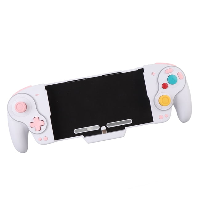 Joypad une Pièce Joypad Touches Mécaniques Manette Joypad Sans Fil avec Lumières RVB Programmation par Vibration Réglable pour Switch