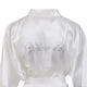 thumbnail image 3 of Bata de Boda Sunnimix Dama de Honor Traje de Satén de Seda Talla XL Blanco, 3 of 8