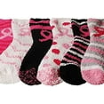 thumbnail image 5 of SOCKS'NBULK Women Fuzzy Socks Crew Socks, Warm Butter Soft (9-11) (Motif Design 12 Pairs), 5 of 6