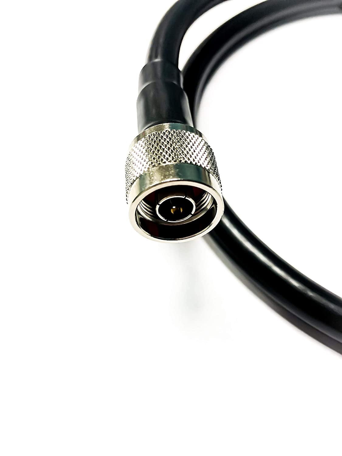 LMR-400/LMR400 N- Male to N-Male NM-NM 12 FT Coaxial Cable Assembly Made with Genuine Times Microwave Low Loss 50 ohm Coaxial Cable 12 FEET in Length-Sold by Cable Assemblies Now