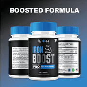 Iron Boost Pro High Performance Supplement, IronBoost (60 Capsules)