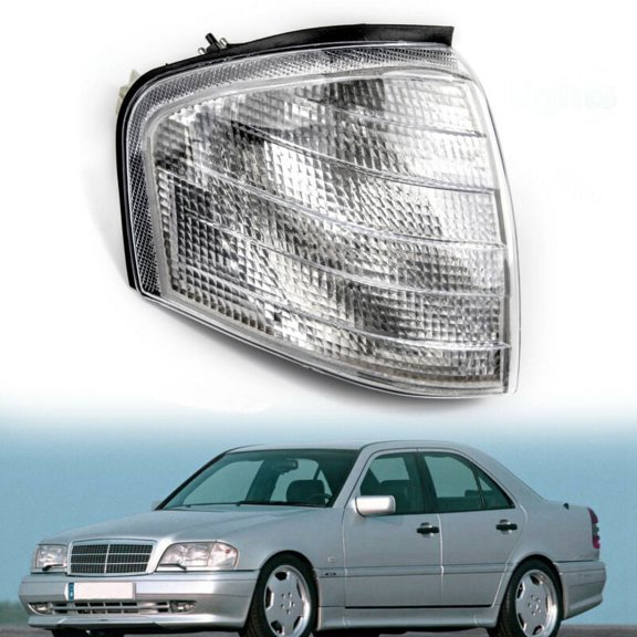 Right Corner Lights Turn Signal Lamps Fit for Mercedes Benz C Class W202 1994-2000