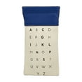 thumbnail image 1 of Alphabet Glasses Bag Multifunctional Durable Material Portable Exquisite Appearance, 1 of 7