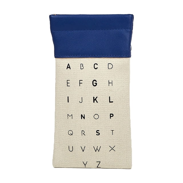 Alphabet Glasses Bag Multifunctional Durable Material Portable Exquisite Appearance