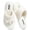 White, variant on BERANMEY Flip Flop Slippers for Women Men Cozy Throng Open Toe Womens Slippers Slide Warm Fuzzy House Slippers Slip-on Non slip Sole Comfortable Lightweight for Indoor Outdoor Daliy Wear