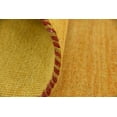 thumbnail image 6 of Unique Loom Indoor Round Solid Vintage Area Rugs Gold, 9' 10 x 9' 10 Round, 6 of 7