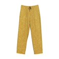 thumbnail image 4 of Daiia Gold Shiny Men's Sleep Pant with Pockets and Drawstring,Pajama Pants-X-Large, 4 of 9