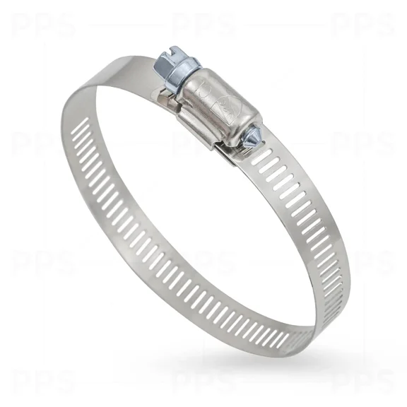 Stainless Steel Worm Drive Hose Clamps Adjustable 3/8" - 7/8" Sae 6, 10 Pcs