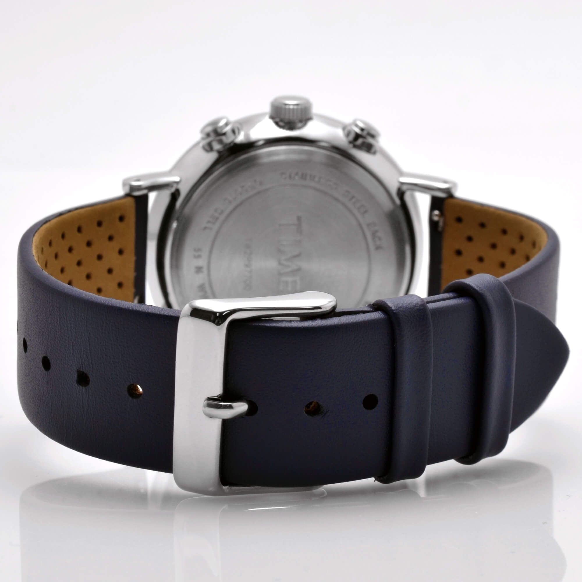 Timex TW2R97700 Men's Fairfield Supernova Blue Leather Strap Watch