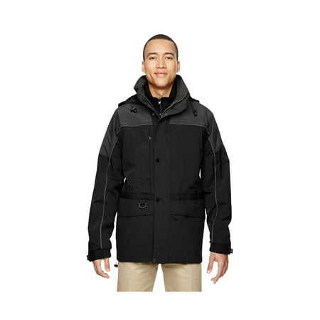 North End Men's 3-In-1 Two-Tone Zip-Off Hood Parka, Style (Best North Face Parka)