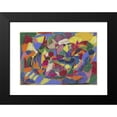 thumbnail image 2 of Adolf Hölzel 18x14 Black Modern Framed Museum Art Print Titled - Abstract Composition, Landscape Format, 2 of 5