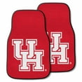 thumbnail image 2 of 2-pc Carpet Car Mat Set - Cougars University of Houston 17"x27", 2 of 2