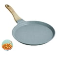 thumbnail image 4 of Injueey Sartén sin desorden, tamaño compacto, ollas de cocina, tortilla de bistec, accesorios para el hogar, mango largo, suministros de cocina de Utensilios de cocina 24cm Injueey HA026347-02, 4 of 6
