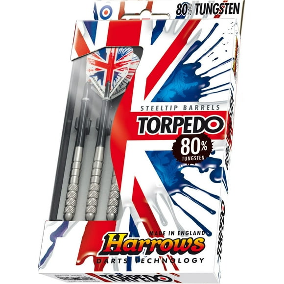 Harrows Torpedo Tungsten 80% Dart Set