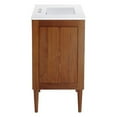 thumbnail image 5 of Modway Cassia 36" Modern Wood & Ceramic Bathroom Vanity in Natural/White, 5 of 9