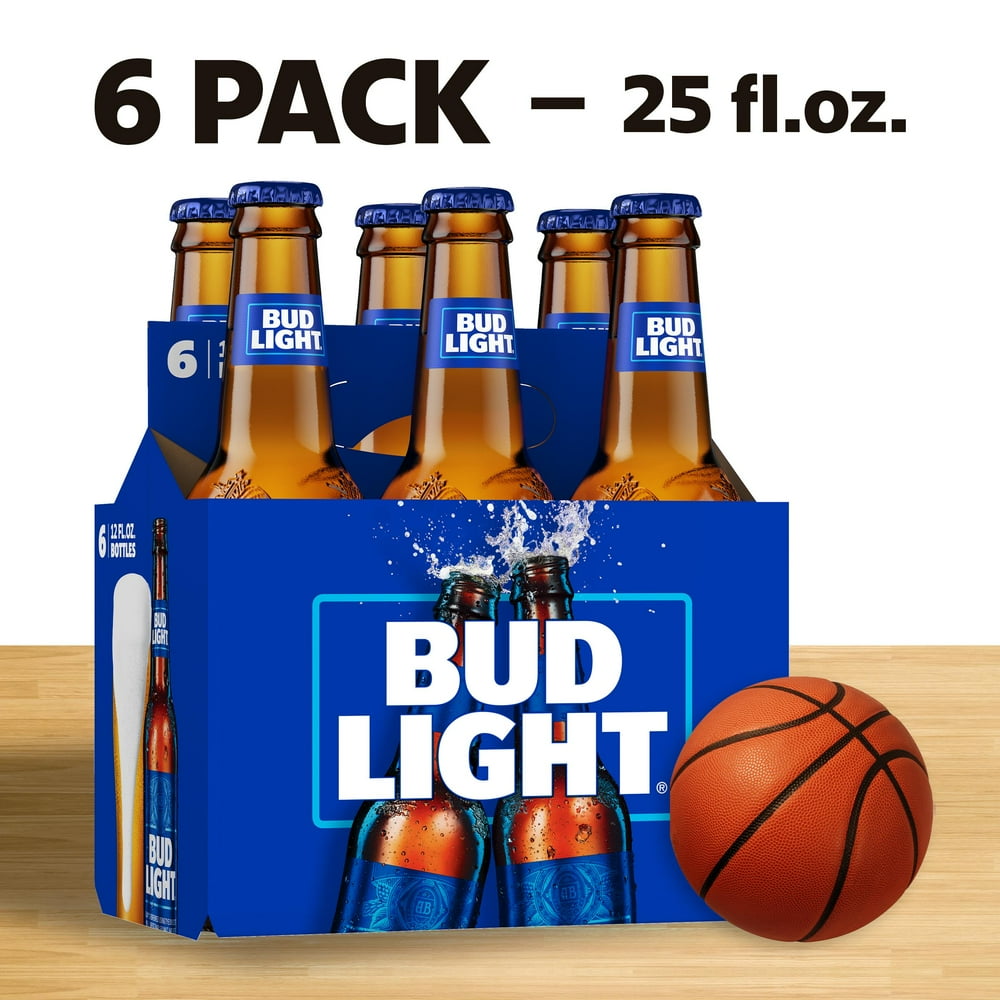 Bud Light Beer, 6 Pack Beer, 12 FL OZ Bottles, 4.2% ABV - Walmart.com