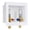 PRESS/SS Arrestor, variant on Push Fit/Optimized Washing Machine Outlet Box 1/2-inch Push Fit X 3/4-inch MHT