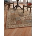 thumbnail image 4 of Abacasa Sonoma Lenox Tan-Rust-Lt. Blue 8x11 Area Rug, 4 of 4