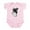 Petal Pink, variant on CafePress - Miniature Schnauzer Baby Light Bodysuit - Baby Light Bodysuit, Size Newborn - 24 Months
