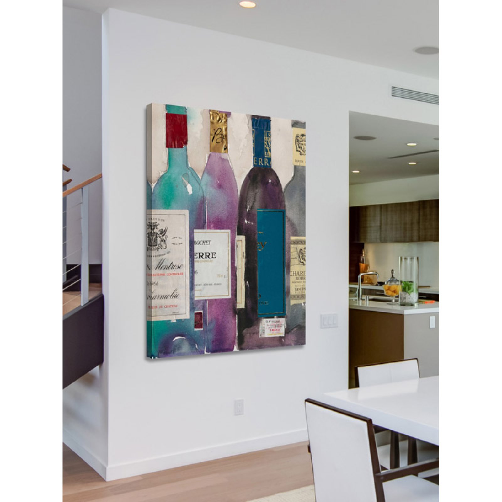 Marmont Hill Dinner Party II Painting Print on Wrapped Canvas