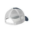 thumbnail image 3 of Top Headwear Low-Profile Snapback Trucker Cap - Dress Blue Navy Heather/Silver Mist, 3 of 3
