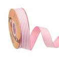 thumbnail image 1 of Unique Bargains 50 Yards x 1' Christmas Striped Ribbon, Pink and White Ribbon Candy Cane Ribbon Roll Wrapping Ribbon, 1 of 6