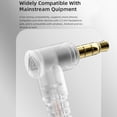 thumbnail image 3 of Cateissary ZX3 Auriculares con cable Auriculares intrauditivos Auriculares para caminar Negro sin micrófono Cables de audio/vídeo Tipo 3 con micrófono, 3 of 6