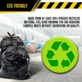 thumbnail image 3 of Ultrasac 33 Gallon 1.4 Mil Heavy Duty Trash Bags - 100 Pack/w Ties - 33" x 39", 3 of 6