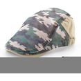 thumbnail image 4 of CoCopeaunts Beret Hats for Men Fashion Camouflage Mesh Peaked Cap Women Summer Visor Adjustable Streetwear Newsboy Cap Unisex, 4 of 7
